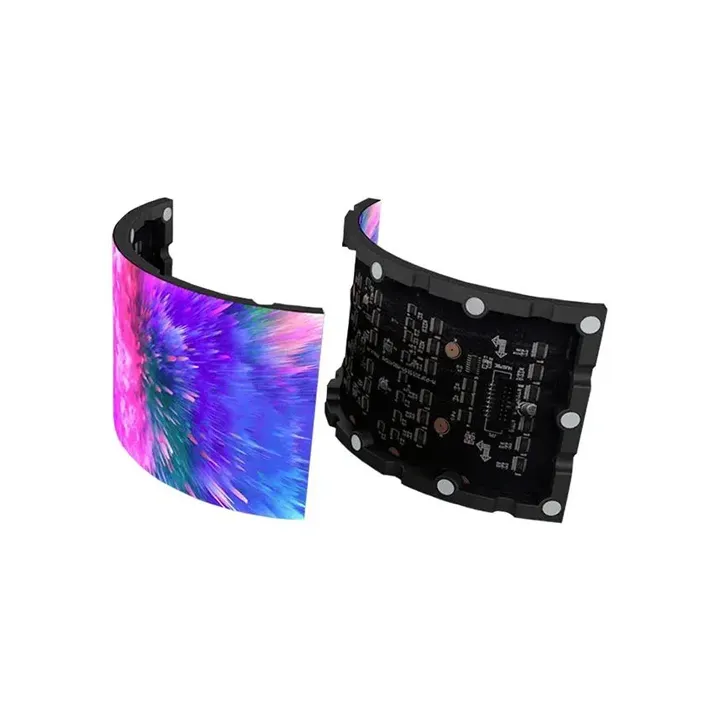 Видео екран с гъвкав LED панел